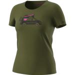 Reduzierte Olivgrüne Dynafit T-Shirts für Damen Größe XL 