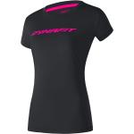 Schwarze Kurzärmelige Dynafit T-Shirts für Damen Größe L 