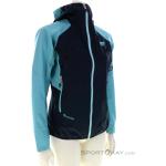 Reduzierte Blaue Wasserdichte Winddichte Atmungsaktive Dynafit Gore Tex Gore-Tex-Jacken mit Reißverschluss aus Polyamid für Damen Größe XS 