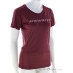 Reduzierte Hellgrüne Sportliche Kurzärmelige Dynafit T-Shirts aus Polyester für Damen Größe XS 