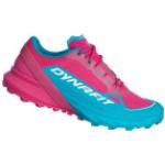 Reduzierte Blaue Dynafit Trailrunning Schuhe mit Flamingo-Motiv mit Schnürsenkel für Damen Größe 40,5 