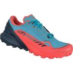 Korallenrote Dynafit Gore Tex Trailrunning Schuhe mit Schnürsenkel wasserdicht für Damen 