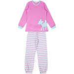 Rosa Kanz Lange Kinderschlafanzüge aus Baumwolle für Babys 