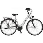 E-Bike FISCHER FAHRRAD "CITA 5.0i - Sondermodell 504 44" E-Bikes silberfarben Elektro-Cityräder