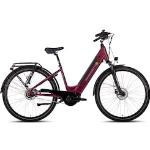 E-Bike SAXONETTE "Premium Plus 3.0" E-Bikes lila (aubergine)