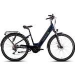 E-Bike SAXONETTE "Premium Sport (Wave)" E-Bikes blau (dunkelblau)