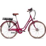 E-Bike SAXONETTE "Saxonette Style Plus 2.0" E-Bikes rot (ruby red glänzend)