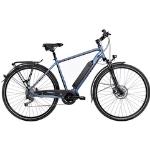 E-Bike SIGN E-Bikes blau (matt cristal blue metallic) Elektro-Trekkingräder