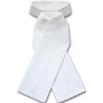 Reduzierte Weiße Elegante Herrenplastrons & Herrenkrawattenschals mit Klettverschluss aus Baumwolle Größe L 