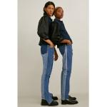 Blaue C&A Slim Fit Jeans aus Denim für Damen Größe L 