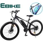 E Mountainbike 27,5'' Elektrofahrrad 12,5Ah 250W 36V Citybike Shimano 21 Gang DE
