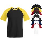 Schwarze Kurzärmelige Promodoro T-Shirts aus Baumwolle für Herren Größe S 