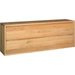 Hellbraune Minimalistische E15 Kleinmöbel geölt aus Massivholz mit Schublade Breite 0-50cm, Höhe 50-100cm, Tiefe 150-200cm 