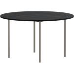Schwarze E15 Runde Runde Tische 135 cm gebeizt 