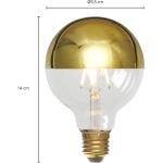 Reduzierte Goldene Leuchtmittel dimmbar E27 Energieklasse mit Energieklasse G 