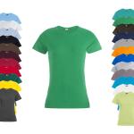 Kurzärmelige Promodoro T-Shirts aus Baumwolle für Damen Größe 3 XL 