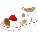 E8678 sandalo bimba girl MONNALISA scarpe strappo white sandal shoe baby