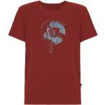 Reduzierte Rote Langärmelige E9 T-Shirts für Herren Größe M 
