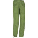 Grüne Atmungsaktive E9 Onda Leinenhosen aus Leinen für Damen Größe S für den für den Sommer 