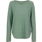 Reduzierte Grüne Langärmelige E9 T-Shirts aus Baumwolle für Damen Größe XL 