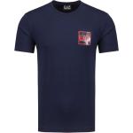 Reduzierte Dunkelblaue Armani Emporio Armani T-Shirts aus Baumwolle für Herren Größe M 