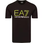 Reduzierte Schwarze Armani Emporio Armani T-Shirts aus Baumwolle für Herren Größe M 