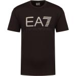 Reduzierte Schwarze Armani Emporio Armani T-Shirts aus Polyamid für Herren Größe L 