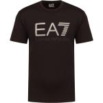 Reduzierte Schwarze Armani Emporio Armani T-Shirts aus Polyamid für Herren Größe M 