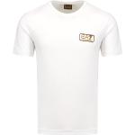 Reduzierte Weiße Armani Emporio Armani T-Shirts aus Baumwolle für Herren Größe L 