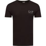 Reduzierte Schwarze Armani Emporio Armani T-Shirts aus Baumwolle für Herren Größe 3 XL 