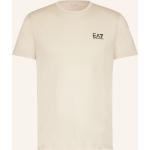 Beige Armani Emporio Armani T-Shirts aus Baumwolle für Herren Übergrößen 