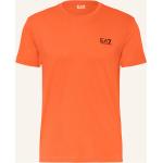 Orange Armani Emporio Armani T-Shirts aus Baumwolle für Herren Größe XXL 