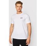 Reduzierte Weiße Armani Emporio Armani T-Shirts für Herren Größe L 