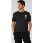Schwarze Armani Emporio Armani T-Shirts aus Baumwolle für Herren Größe L 