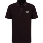 Schwarze Armani EA7 Herrenpoloshirts & Herrenpolohemden Größe 3 XL für den für den Sommer 