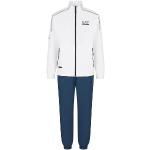 EA7 Pro Lined Trainingsanzug - Tennis - Tennisbekleidung - White/Blue - Größen XL