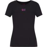Reduzierte Schwarze Armani EA7 T-Shirts für Damen Größe S 