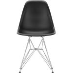 Eames Plastic Side Chair DSR Stuhl Vitra Chrom-tiefschwarz