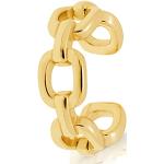 Nickelfreie Silberne Elegante Ear Cuffs & Ohrklemmen vergoldet aus Silber 14 Karat handgemacht für Damen 