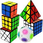 3x3x3 Unregelmäßige Pyraminx Würfel Zauberwürfel Twist Spielzeug für 