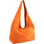 Orange Eastline Lederhandtaschen aus Leder für Damen 