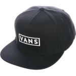 Reduzierte Schwarze Streetwear Vans Box Snapback-Caps aus Baumwolle für Herren Einheitsgröße 