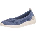 Blaue Easy Spirit Slip-on Sneaker ohne Verschluss aus Stoff leicht für Damen Größe 42,5 