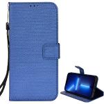 Blaue ASUS ROG Phone 8 Hüllen Art: Flip Cases mit Bildern aus Glattleder 