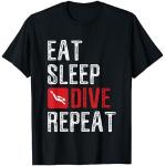 Eat Sleep Dive Repeat Taucher Tauchen Scuba Diver