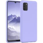 Lavendelfarbene Samsung Galaxy A31 Cases Art: Soft Cases Matt aus Silikon stoßfest 