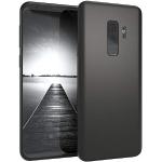 Schwarze Samsung Galaxy S9 Hüllen Art: Slim Cases Matt aus Silikon 