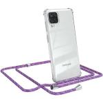 Violette Samsung Galaxy A12 Cases Art: Handyketten durchsichtig aus Silikon 