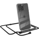 Schwarze iPhone 15 Pro Max Hüllen Art: Handyketten aus Silikon mit Band 