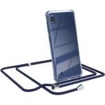Marineblaue Samsung Galaxy A10 Hüllen Art: Handyketten aus Silikon mit Band 
